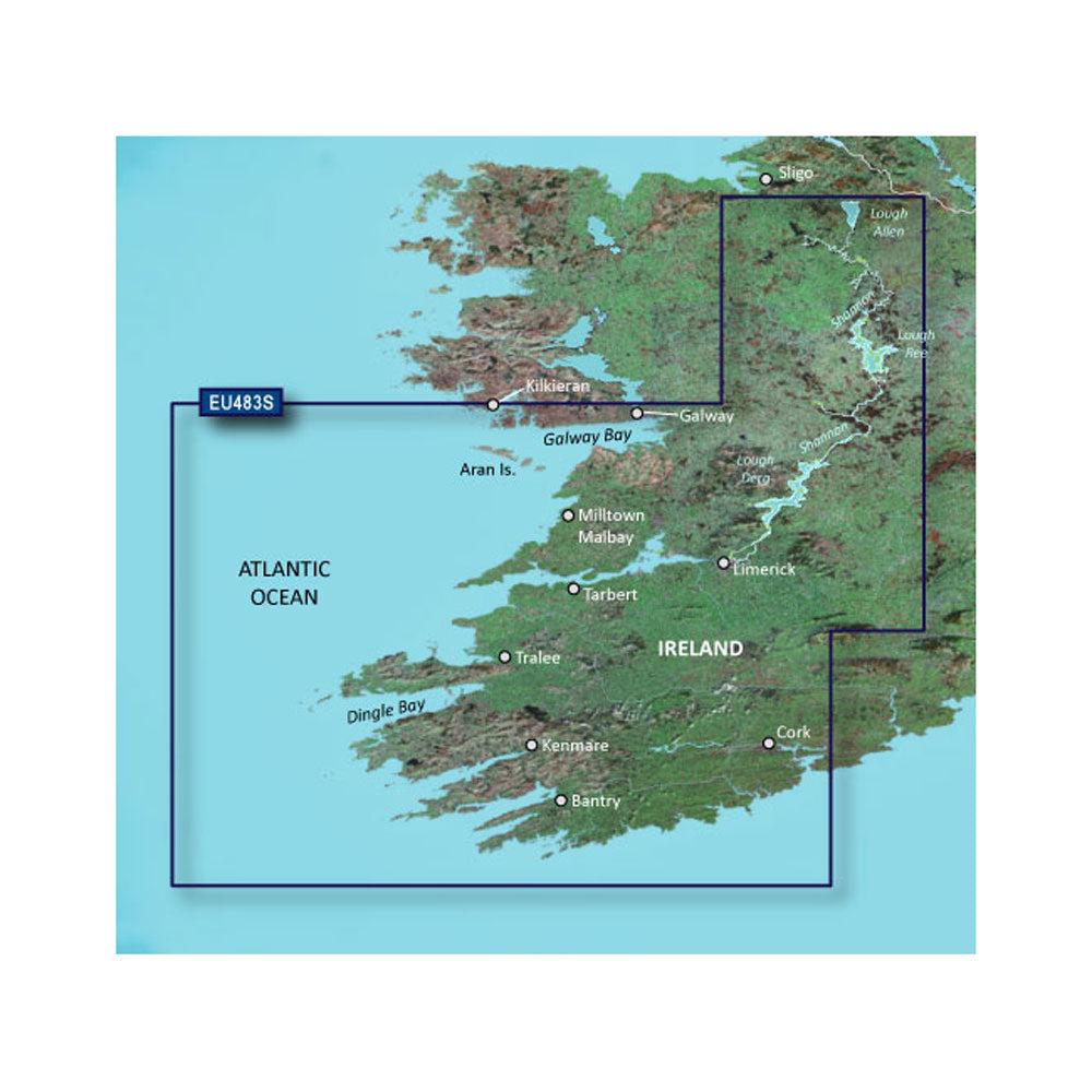 Garmin Bluechart&Reg; G3 Vision&Reg; Hd - Veu483S - Galway Bay To Cork - Microsd&Trade;/Sd&Trade;,WBEEAA001342231