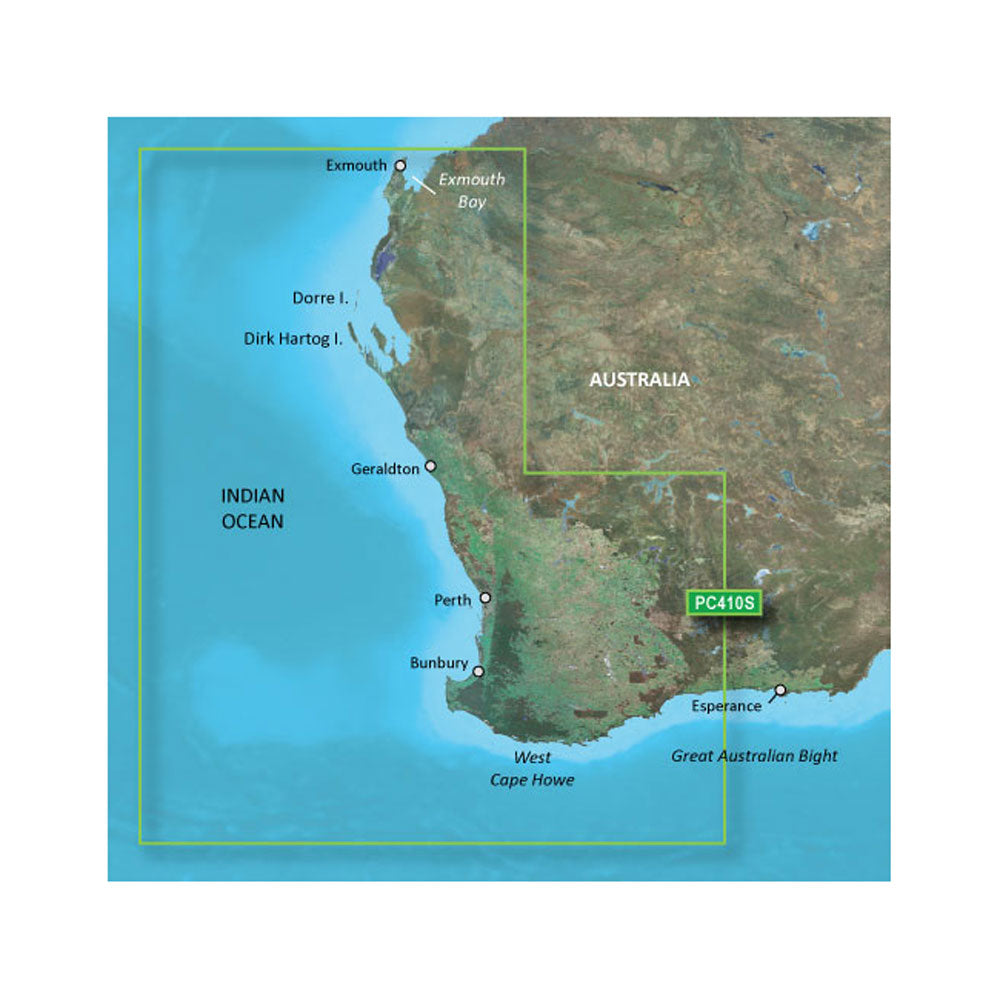 Garmin Bluechart&Reg; G3 Vision&Reg; Hd - Vpc410S - Esperance - Exmouth Bay - Microsd&Trade;/Sd&Trade;,WBEEAA001342241