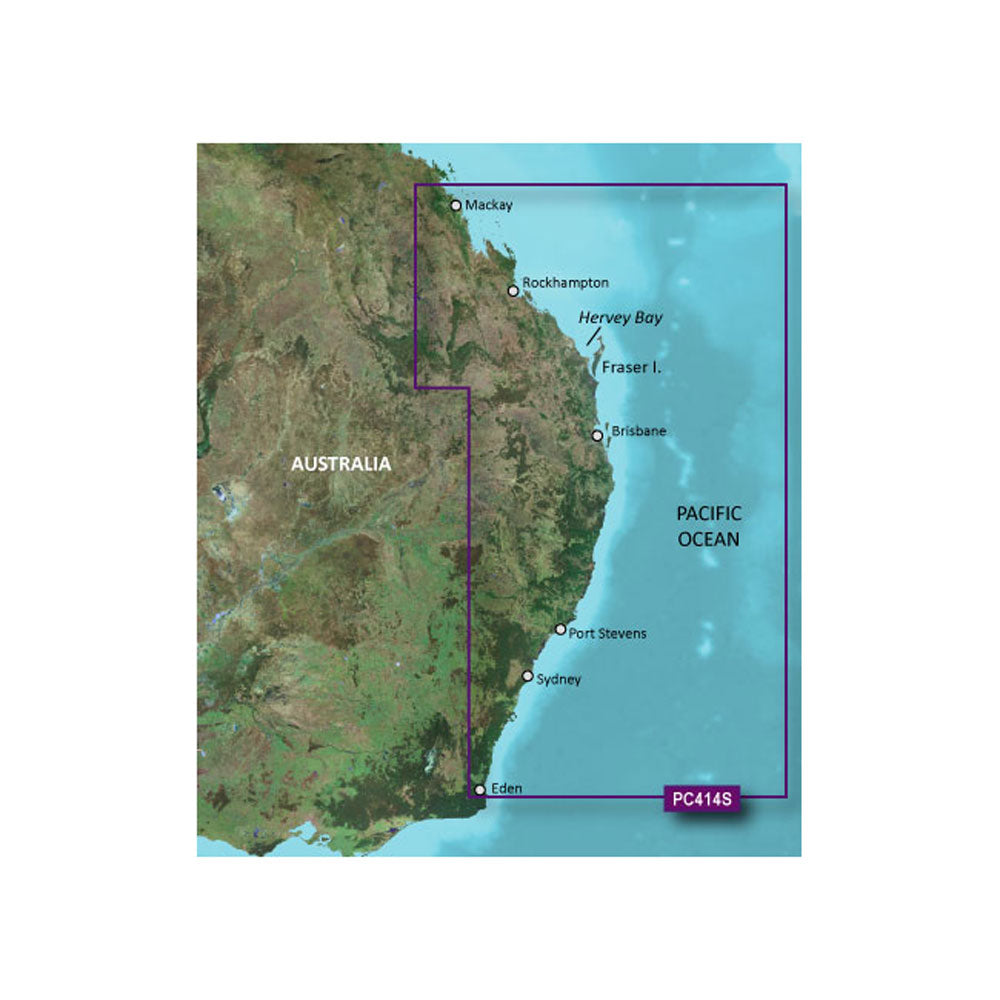 Garmin Bluechart&Reg; G3 Vision&Reg; Hd - Vpc414S - Mackay To Twofold Bay - Microsd&Trade;/Sd&Trade;,WBEEAA001342245