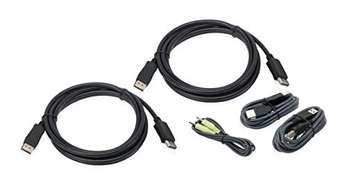 10Ft Usb Dual Displayport Kvm