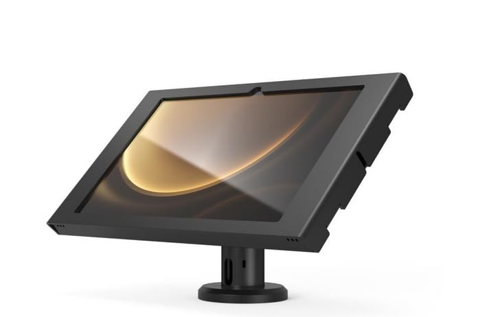 Galaxy Tab S9Fe+ And S9+ 12.4In Apex Enclosure Tilting Stand 4In Black
