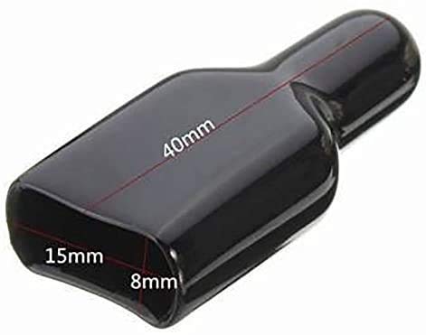 Brccee Ac Fr Pvc Cover Flame Retardant Sleeve For Anderson Powerpole Connector Housing (10Pcs)