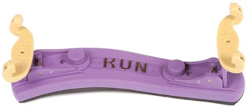 Kun Collapsible Mini Purple Shoulder Rest For 1/16 1/4 Violin