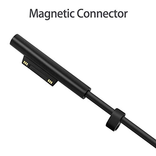 Surface Pro 6 Pro 7 Charger, 65W Power Supply Adapter For Microsoft Surface Pro 3/4/5/6/7/X, Surface Book, Surface Laptop 1/2/3,