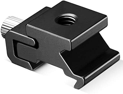 Slow Dolphin 6 Pieces 1/4 Inch Hot Shoe Mount Adapter And 1/4' 20 Screw Thread Cold Shoe Flash Stand Adapter For Dslr Camera Rig, Camera Flash Shoe Mounts For Tripod