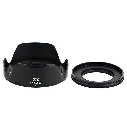 Petal Screw In Lens Hood For Sony Fe 28 60Mm F/4 5.6 Lens Sel2860 And Sony E Pz 16 50Mm F/3.5 5.6 Oss Lens Selp1650 On Sony Zv E