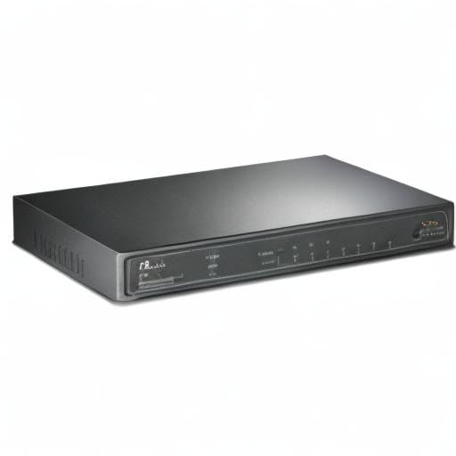 Tp Link Tl Sg2008P  Jetstream 8 Port Gigabit Smart Managed Poe Switch  4 Poe+ Port @62W  Omada Sdn Integrated  Poe Recovery  Ipv