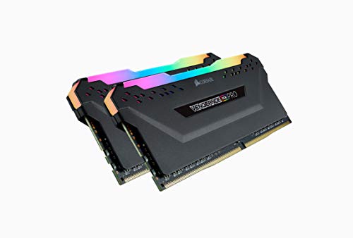 Corsair Vengeance Rgb Pro 32Gb (2X16Gb) Ddr4 3200 (Pc4-25600) C16 Desktop Memory - Black