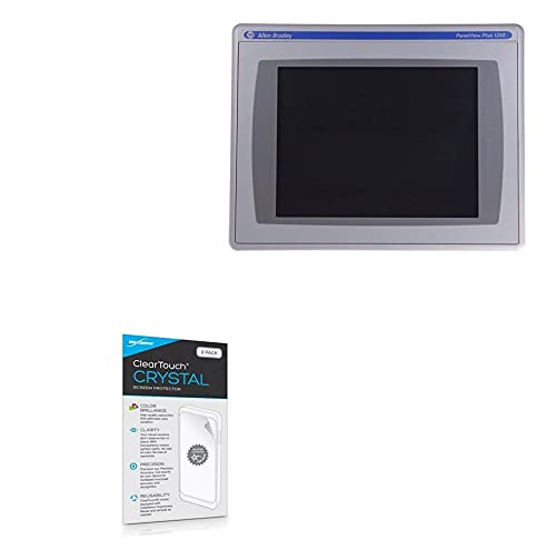 Boxwave Screen Protector Compatible With Allen Bradley Panelview Plus 6 1250   Cleartouch Crystal (2 Pack), Hd Film Skin   Shiel