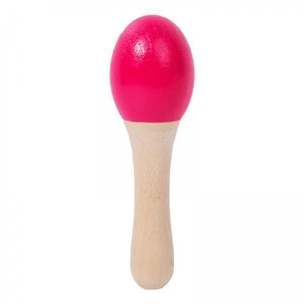 CALANDIS 5xWooden Maracas for Kids Adults Baby Sand Hammer for Fiesta Festival Painting | Tambourines | Hand Percussion | Percus
