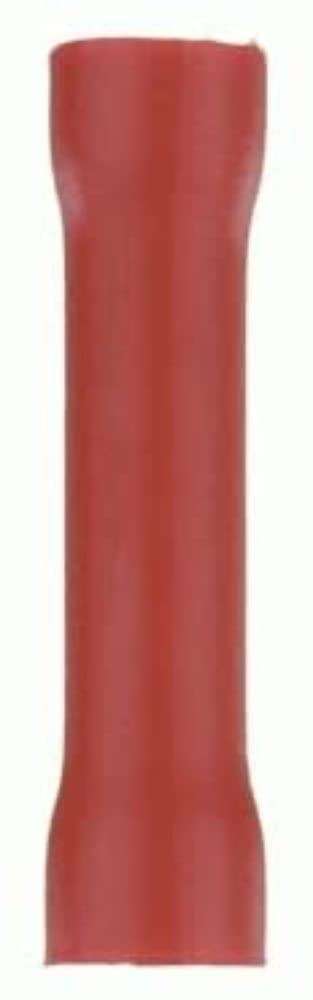 Install Bay Rvbc825 Red Vinyl Butt Connector 8 Gauge, 25 Bag