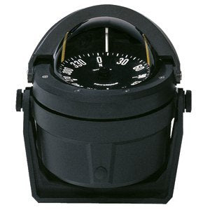 B 81 Ritchie Navigation Voyager Compass 3 Inch Dial With Bracket Mount (Black)
