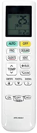 Replacement Daikin Air Conditioner Remote Control Arc480A15 Arc480A16 Arc480A17 Arc480A18 Arc480A19 Arc480A20 Arc480A21 Arc480A22 Arc480A1 Arc480A2 Arc480A3 Arc480A4 Arc480A5 Arc480A6 Arc480A**...