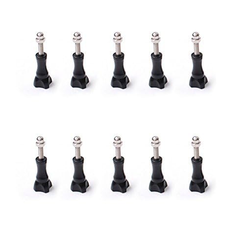 Oumers Long Thumbscrew With Cap Thumb Screw Set Stainless For Gopro Accessories Monopod Handhold Stick Mount/Windshield Suction