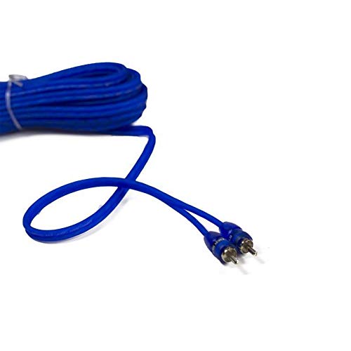 Stinger 17Ft Blue Comp Series Twisted Rca