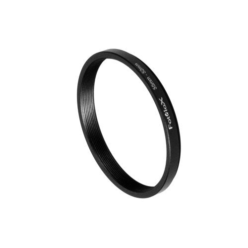 Fotodiox Metal Step Down Ring, Anodized Black Metal 55Mm 52Mm, 55 52 Mm
