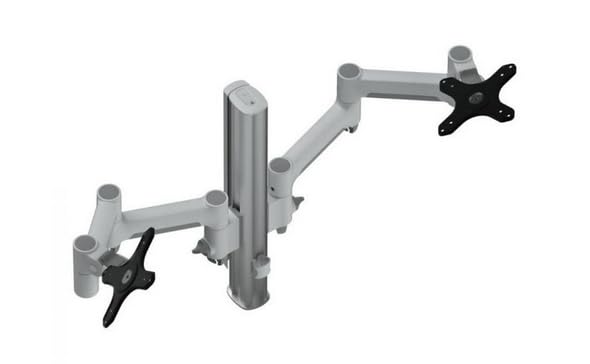Ideal For Two Monitors. Suits Flat Displays Up To 26.5 Lbs. & Curved Displays Up