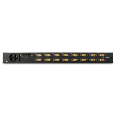17 Rack Console Integrated 16 Port Kvm