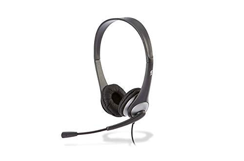 Cyber Acoustics (Ac 204) 6 Pack Noise Cancelling Headset With Boom Mic
