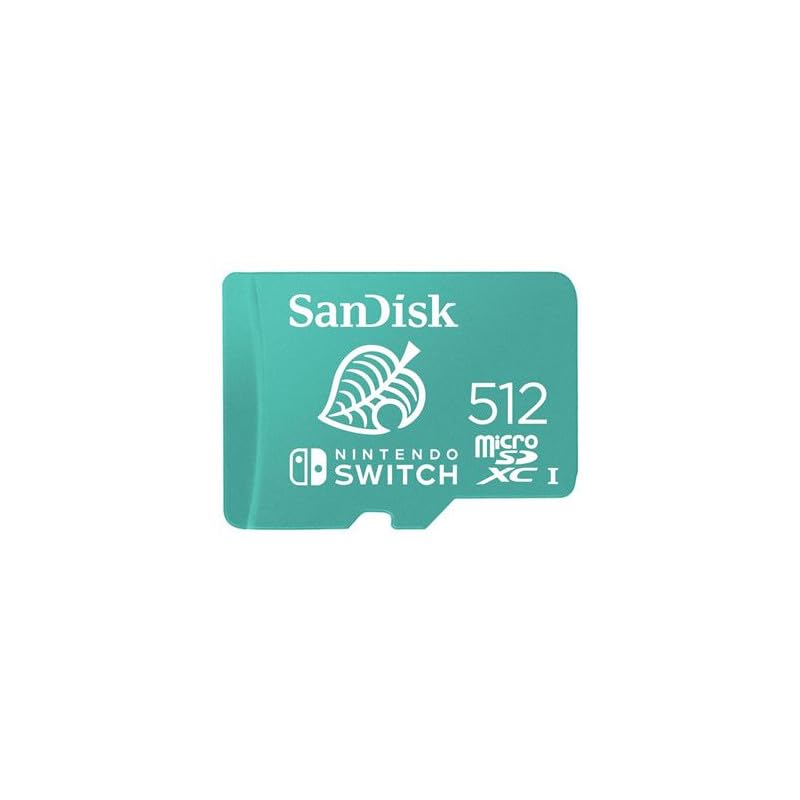 Sandisk 512Gb Microsd Card, Licensed For Nintendo-Switch - Made For Nintendo-Switch 1, Oled, And Lite - Sdsqxao-512G-Gnczn