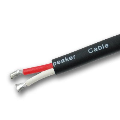 Seismic Audio Qrw25 25-Feet Raw Wire To 1/4-Inch Speaker Cable, 16 Guage, Pa/Dj/Home Audio