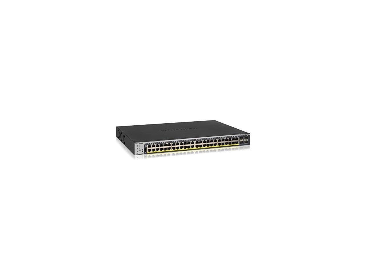 Netgear 52-Port Poe Gigabit Ethernet Smart Switch (Gs752Tpp) - Managed, Optional Insight Cloud Management, 48 X Poe+ @ 760W, 4 X