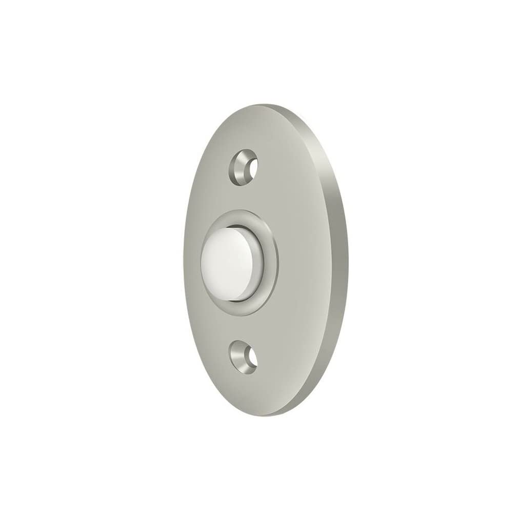 Deltana Bbc20U15 Standard Bell Button, Brushed Nickel