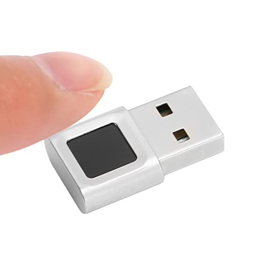 Usb Fingerprint Reader,Multi Finger 360 Degrees Touch Fast Matching High Sensitivity Hello Fingerprint Reader For Win 10 11 Lapt