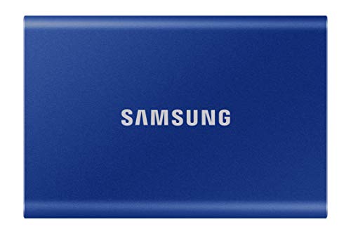 Samsung T7 Portable Ssd - 1 Tb - Usb 3.2 Gen.2 Externe Ssd Indigo Blue (Mu-Pc1T0H/Ww)