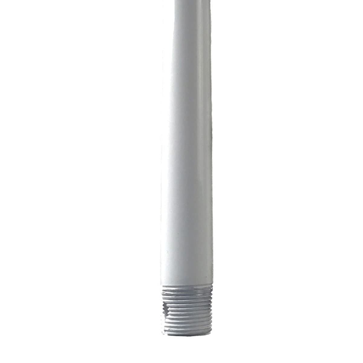 36In Ceiling Fan Extension Downrod In Gloss White For Modern Forms Smart Fans