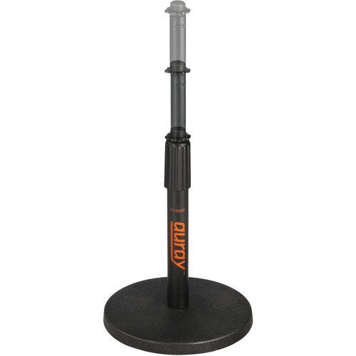 Auray Tt 6220 Telescoping Tabletop Microphone Stand (Black)