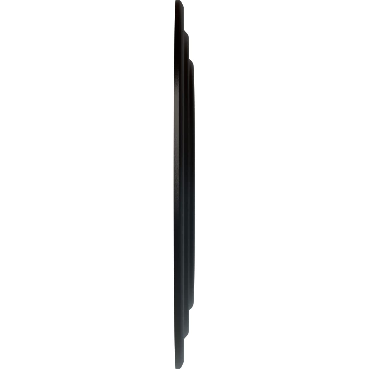 Ekena Millwork Cm32Giblf Giana Ceiling Medallion, 32 5/8''Od X 1 1/2''P (Fits Canopies Up To 7 7/8''), Hand Painted Jet Black