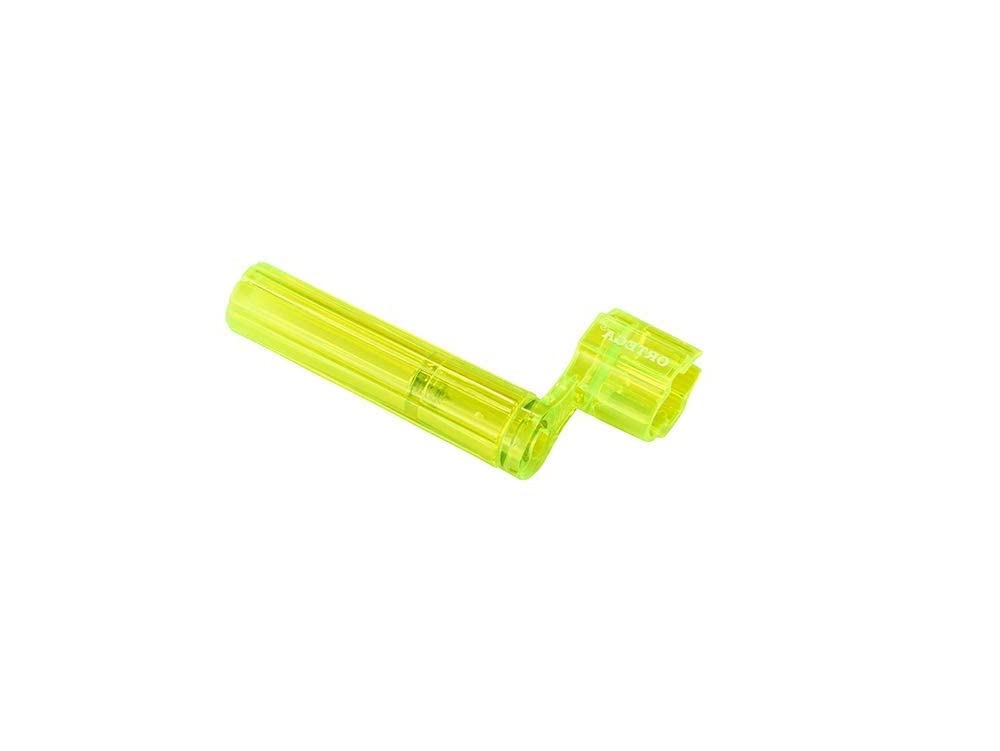 Ortega Guitars Dual Slot String Winder for Guitar & Ukulele-Transparent Yellow (OSW-DLX-Tye)