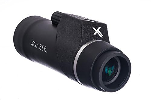 Xgazer Optics 8X42 Compass & Rangefinder Monocular Telescope |Waterproof & Compact With Retractable Eyepiece|Night & Day Zoom Sc