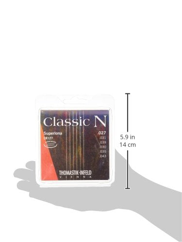 Thomastik-Infeld Cr127 Classical Guitar Strings: Classic N Series 6 String Set E, B, G, D, A, E Set