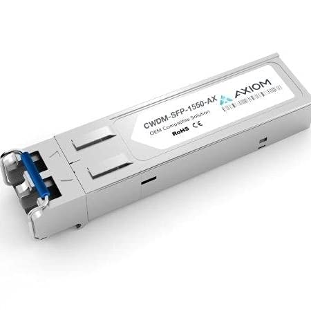 Axiom Cwdm Sfp 1550Nm Ge & 1G/2G Fc, Yellow For Cisco - Cwdm-Sfp-1550, Fully Com