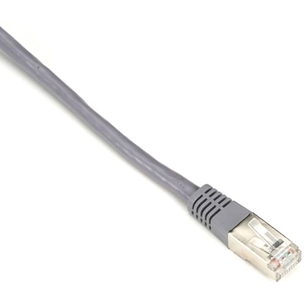 Black Box Corporation 6Ft Gy Cat5E 100Mhz Ethernet Patch Cable F/Utp Cm Solid