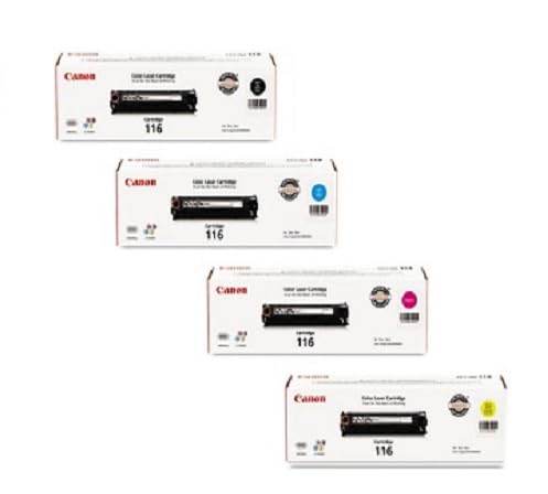 Canon 116 Combo Pack Of 4 Color Toners Manufactured By Canon (1 of BK, C, Y, M) for ImageClass MF8050cn