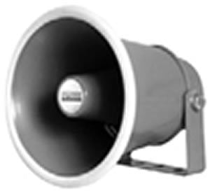 Pa Horn, Weatherproof, Gray, 10 W