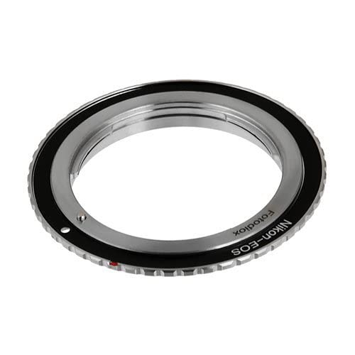 Fotodiox Lens Mount Adapter - Nikon Nikkor F Mount D/Slr Lens To Canon Eos (Ef, Ef-S) Mount Slr Camera Body