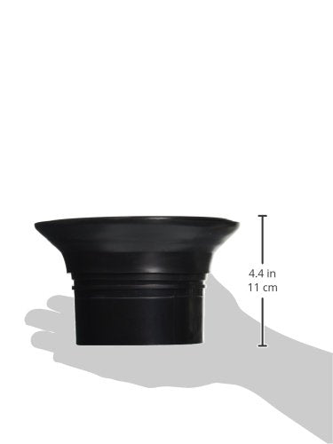 Kickport Bass Drum Heads (Dskp2Bl),7X4X7,Black