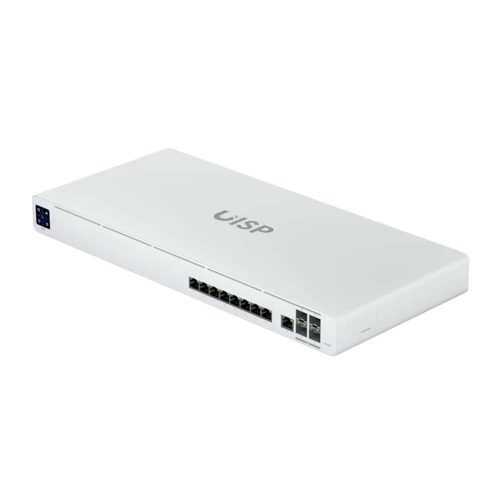 UBIQUITI UISP Router Professional, (9) GbE RJ45 ports, (4) 10G SFP+ ports