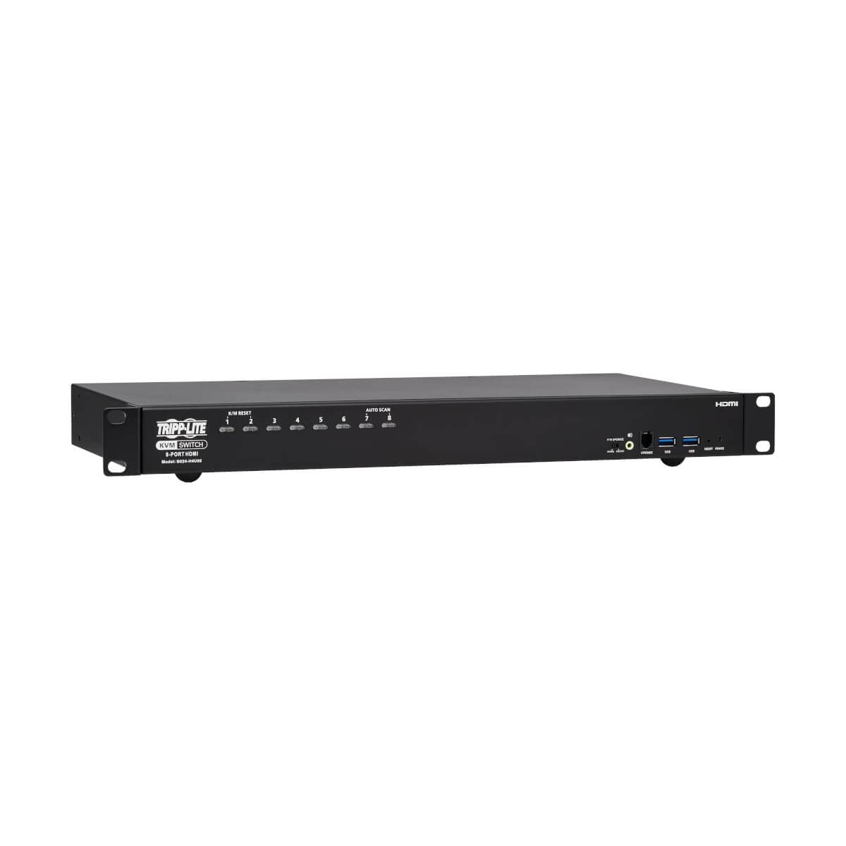 HDMI USB KVM SWITCH 8 PORT 1U