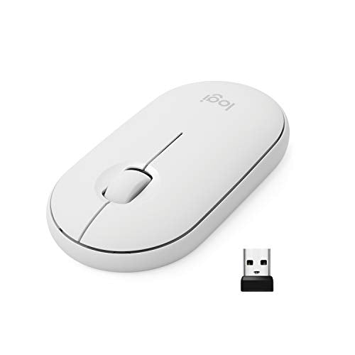 Pebble M350 Wrls Mouse White