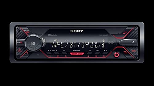 Sony DSX A410BT Single Din Bluetooth Front USB AUX Car Stereo Digital Media Receiver (No CD Player)