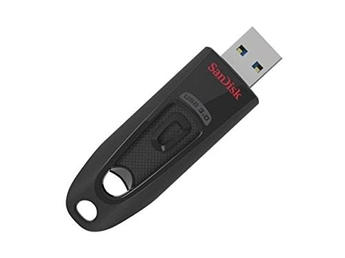 Sandisk Ultra Usb Flash Drive, 128 Gb, Black (Sdcz48 128G A46)