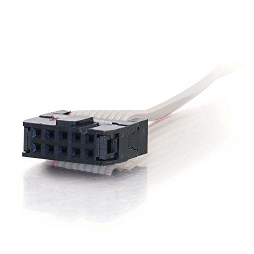 C2G 09480 Db9 Male Serial Rs232 Add A Port Adapter With Bracket, Gray