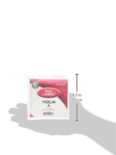 D'Addario Orchestral Red Label Violin A 1/4