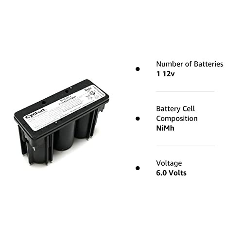 Enersys Cyclon Genuine 0819 0012 6 V 2.5 Ah D Monobloc Sealed Lead Acid Battery