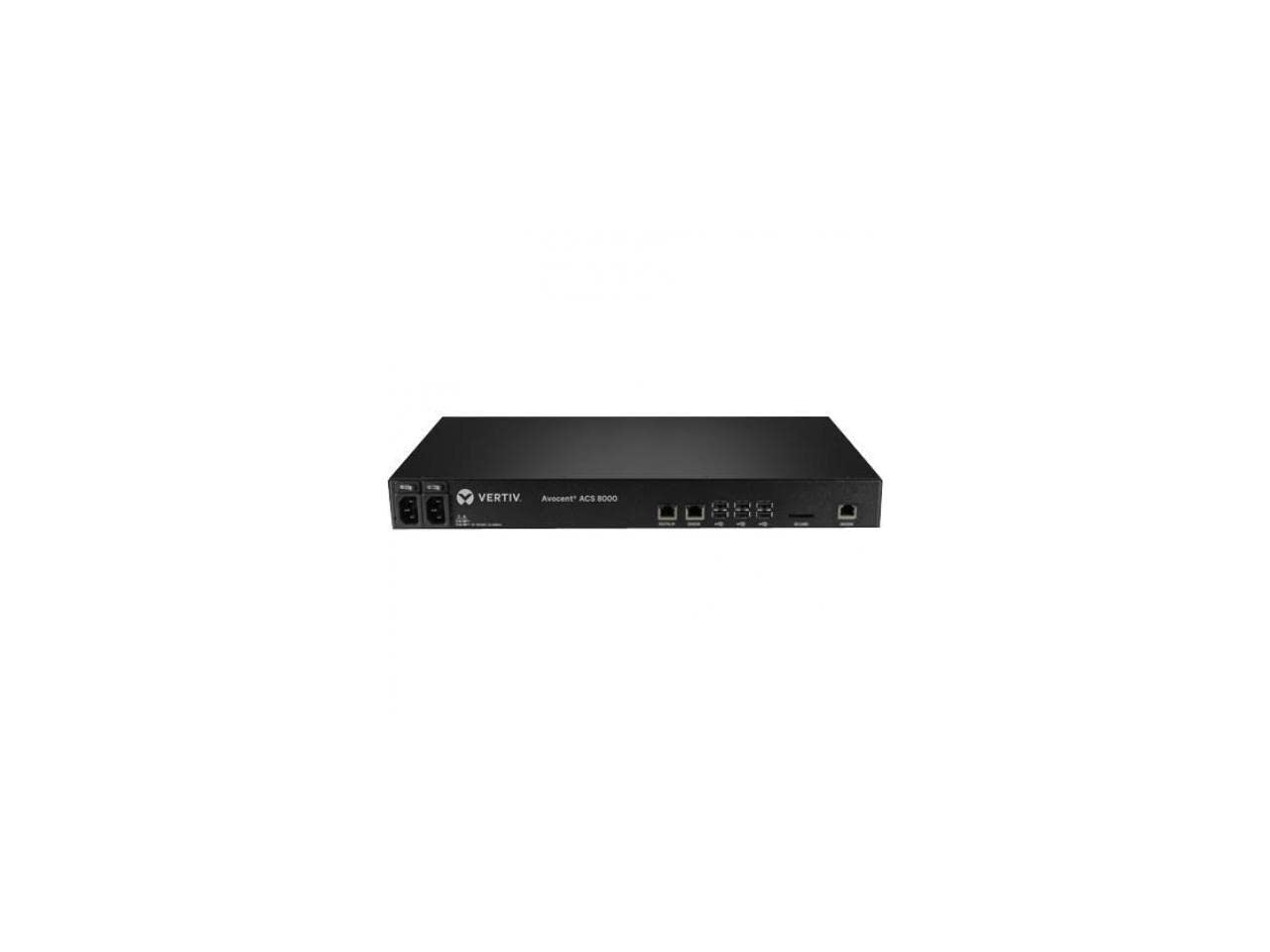 Vertiv Avocent ACS8000 - Serial Console 48 Port Console Server Dual AC Power Analog Modem (ACS8048MDAC-400)
